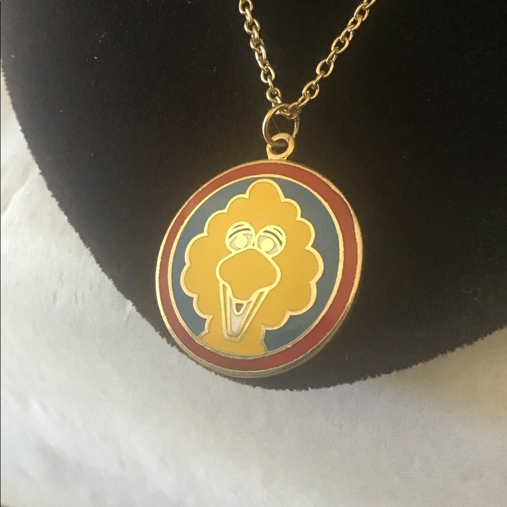 Authentic Sesame Street Big Bird Necklace